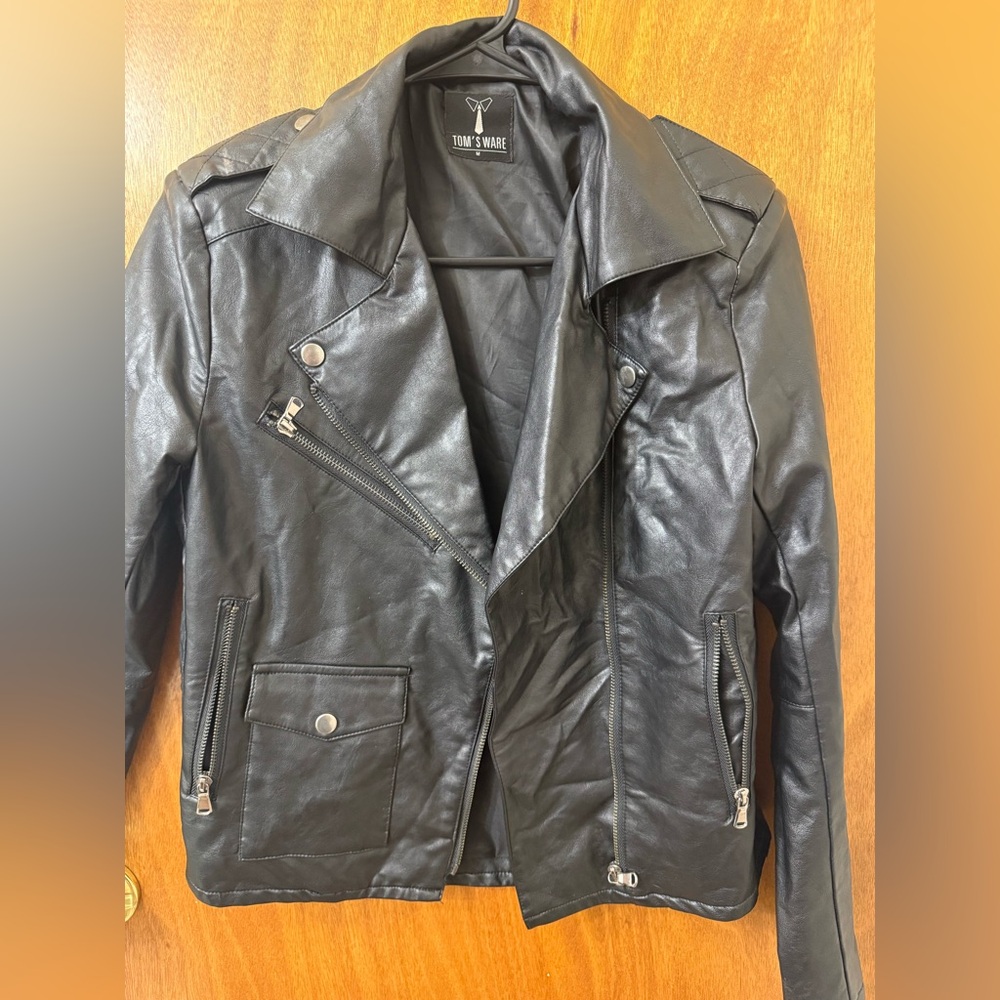 Women's Black Leather Jacket